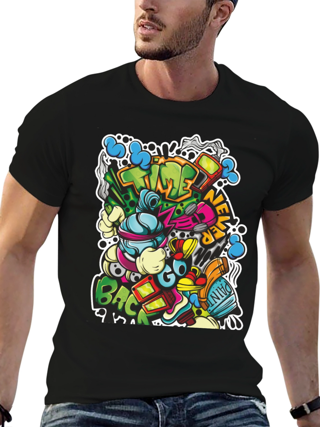 Time Never Goes Back Graphic Tee