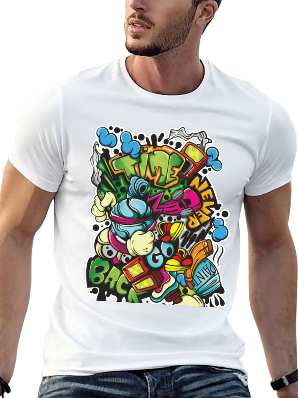 Time Never Goes Back Graphic Tee