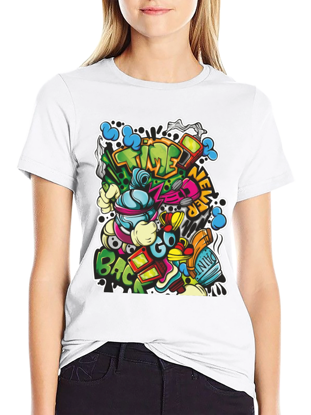 Time Never Goes Back Graphic Tee