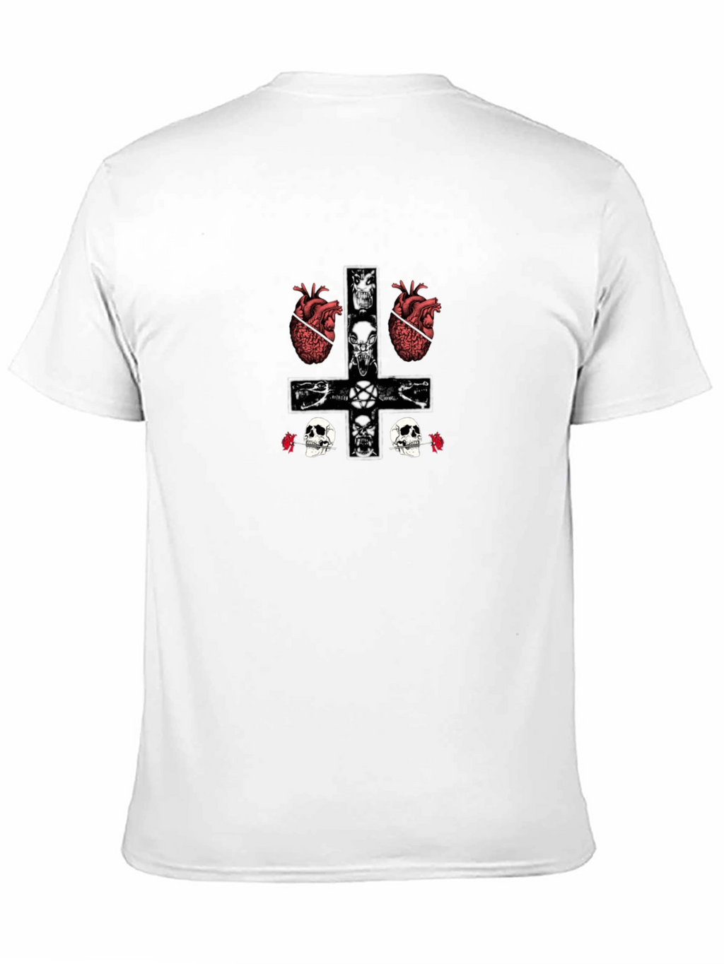 Gothic Anatomy Cross Graphic Tee