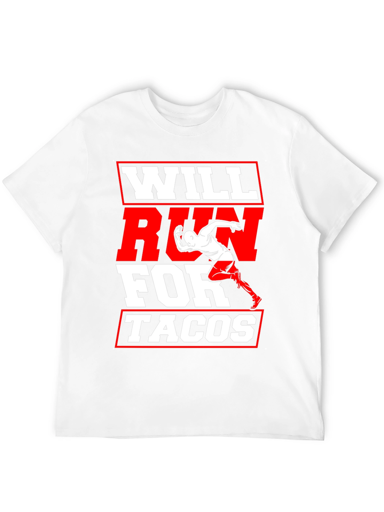 Will Run for Tacos Graphic T-Shirt