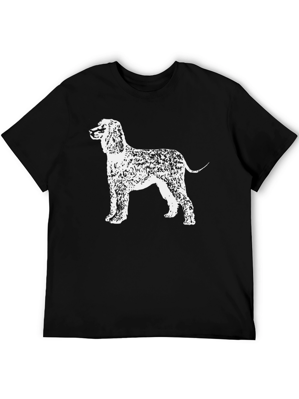 Black Dog T-Shirt - Cocker Spaniel Graphic Tee