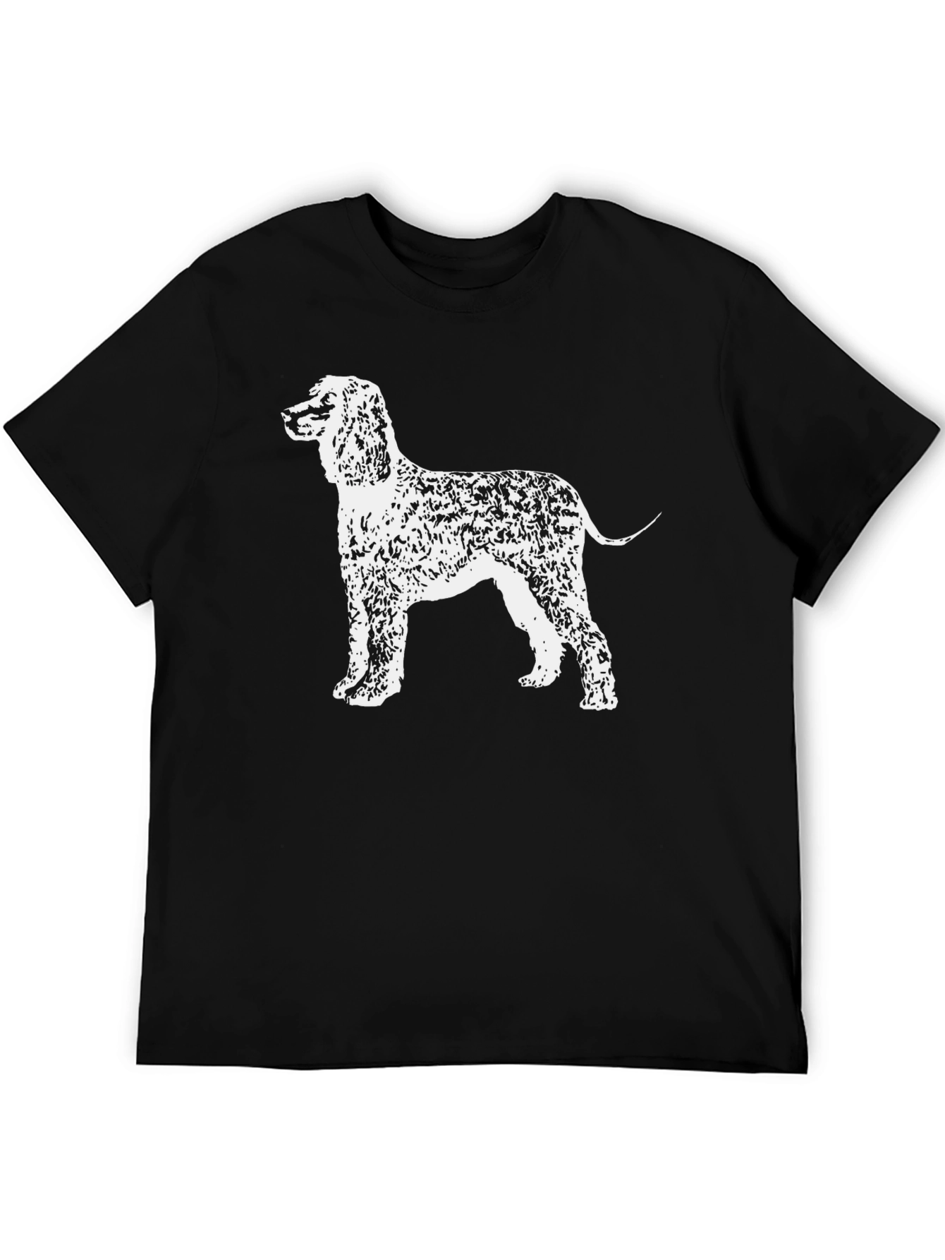 Black Dog T-Shirt - Cocker Spaniel Graphic Tee