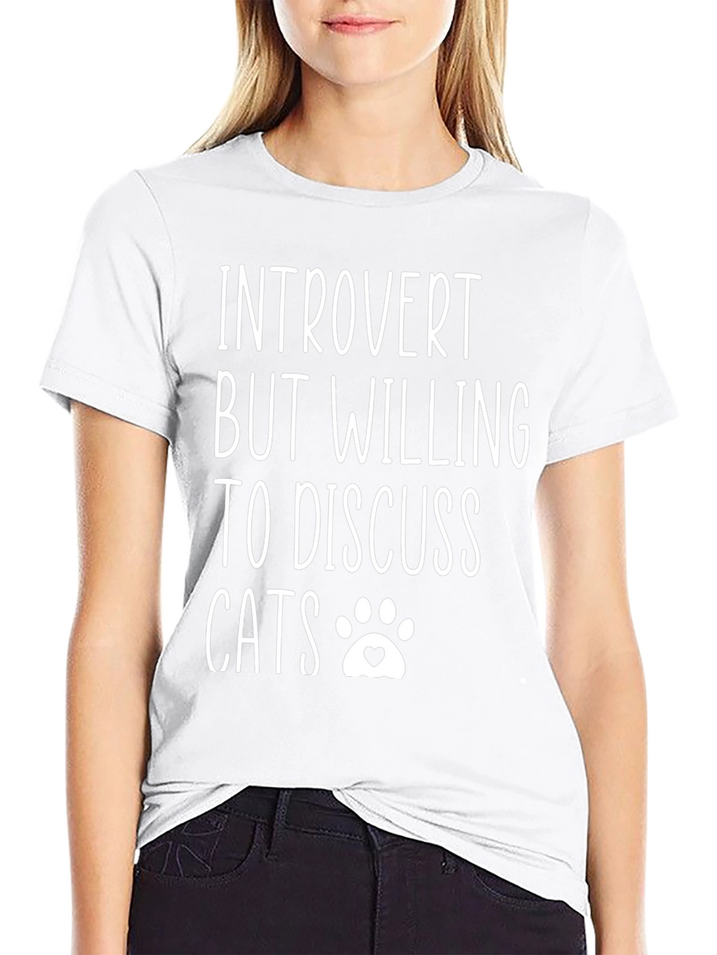 Introvert Cat Lover T-Shirt - Funny Tee