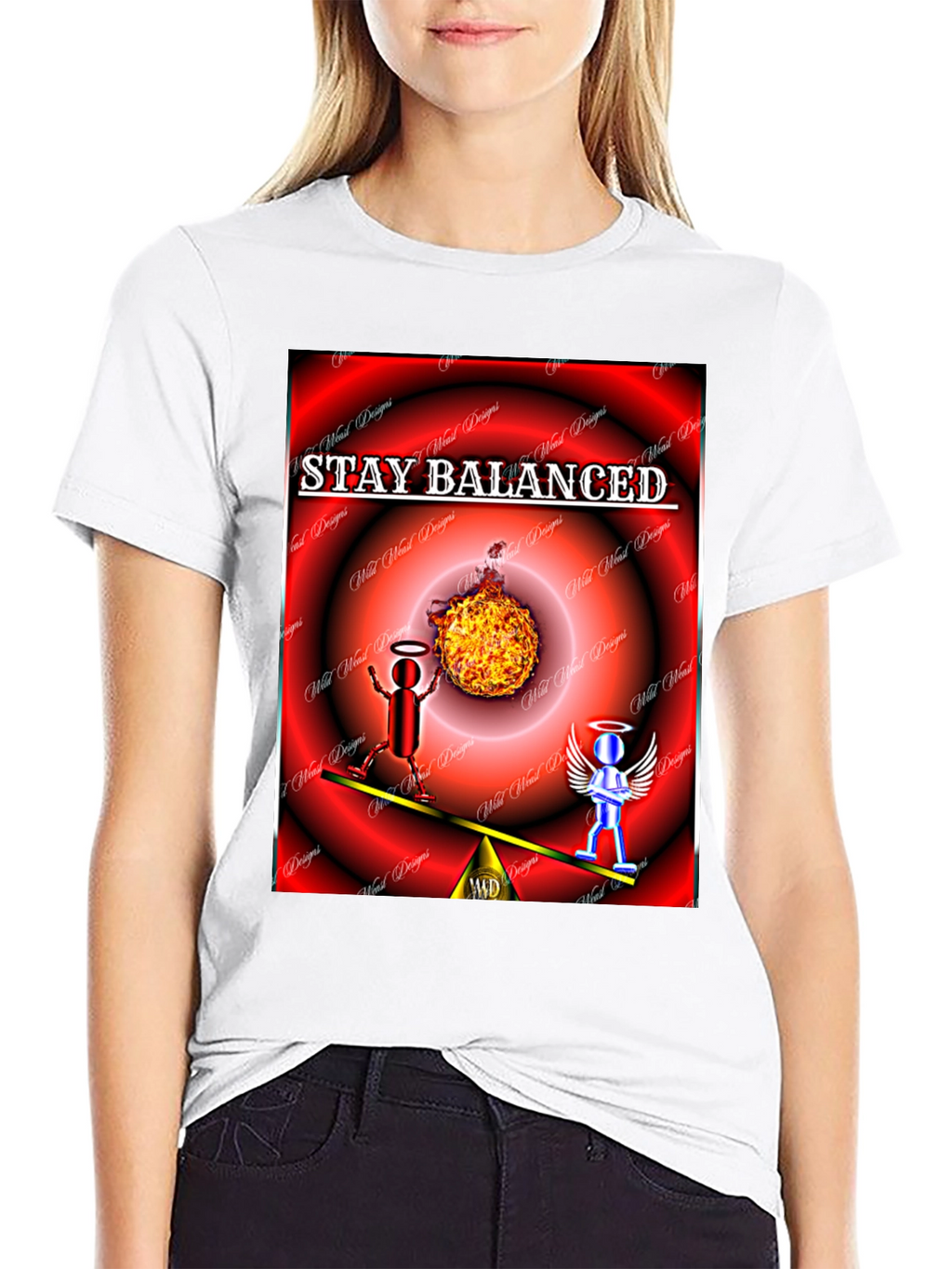 Stay Balanced Graphic T-Shirt