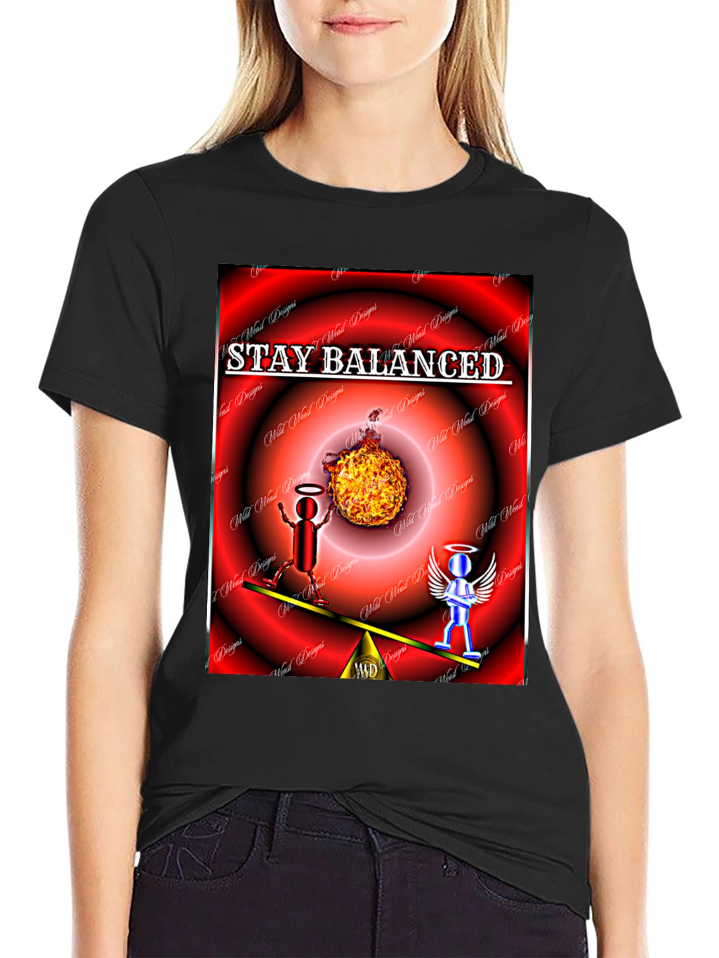 Stay Balanced Graphic T-Shirt