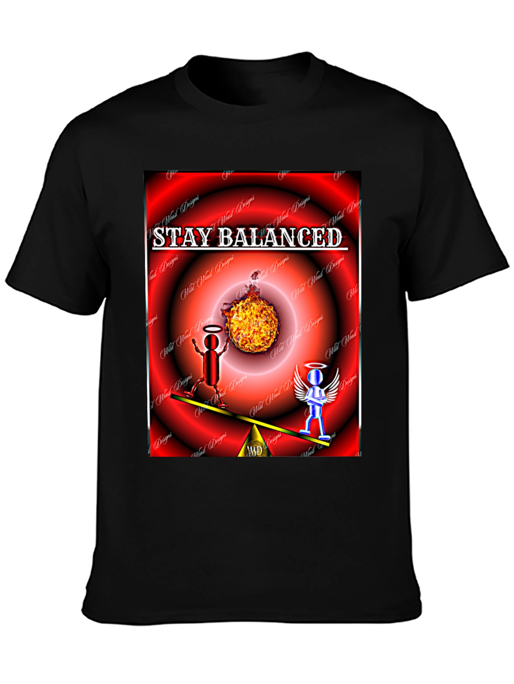 Stay Balanced Graphic T-Shirt