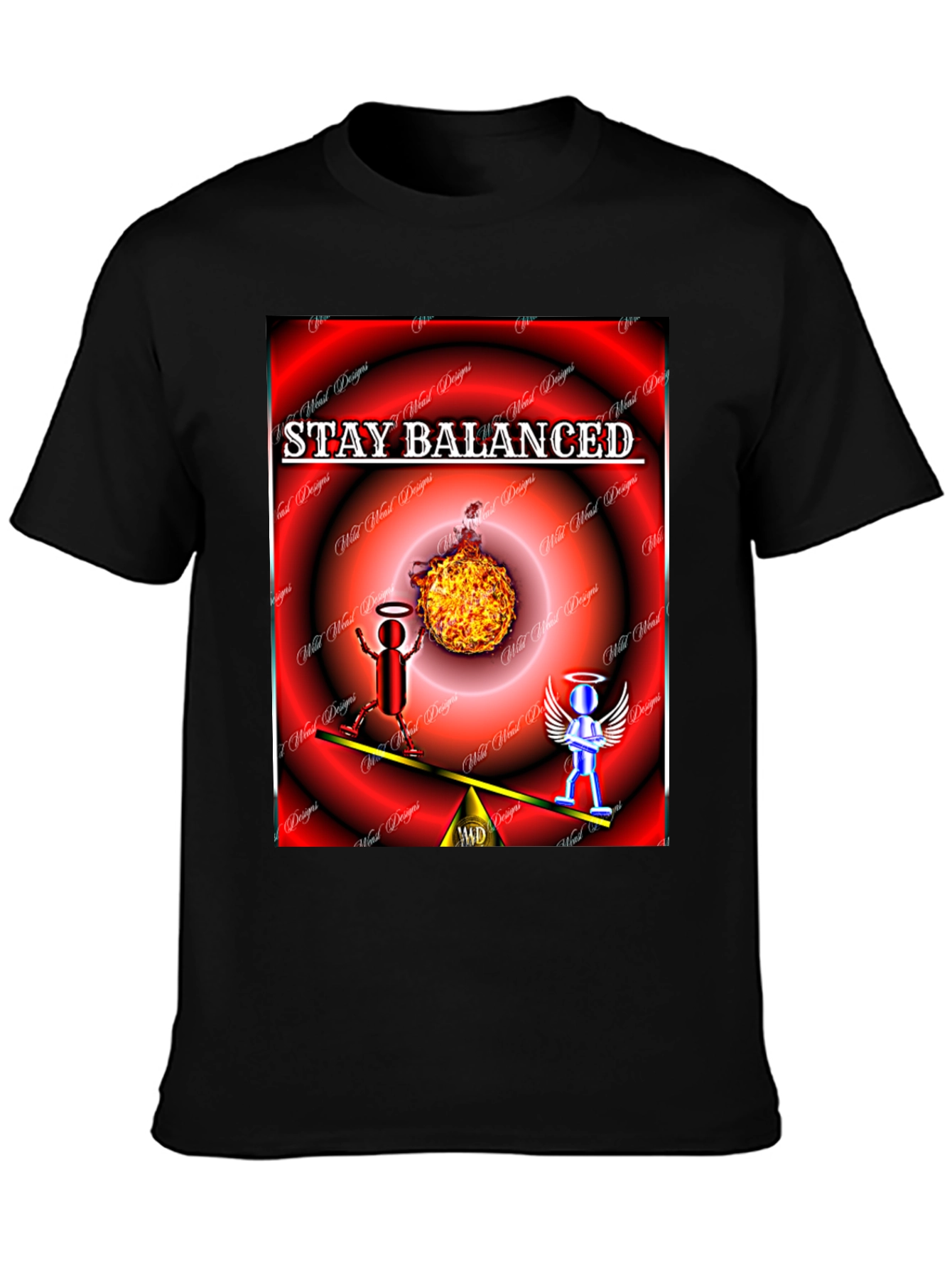 Stay Balanced Graphic T-Shirt