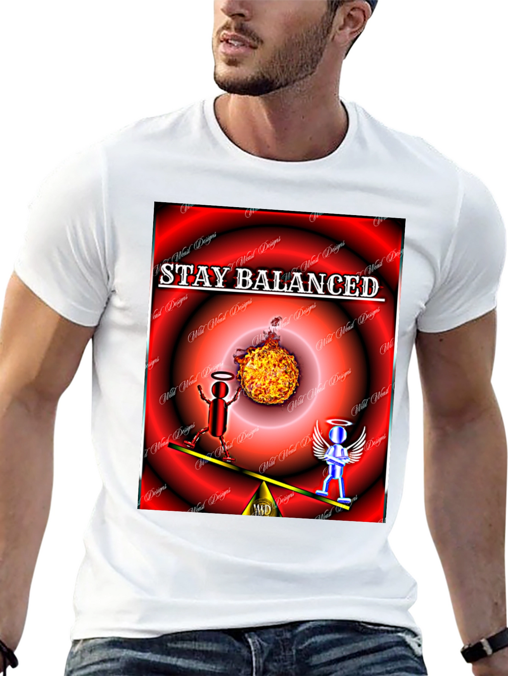 Stay Balanced Graphic T-Shirt