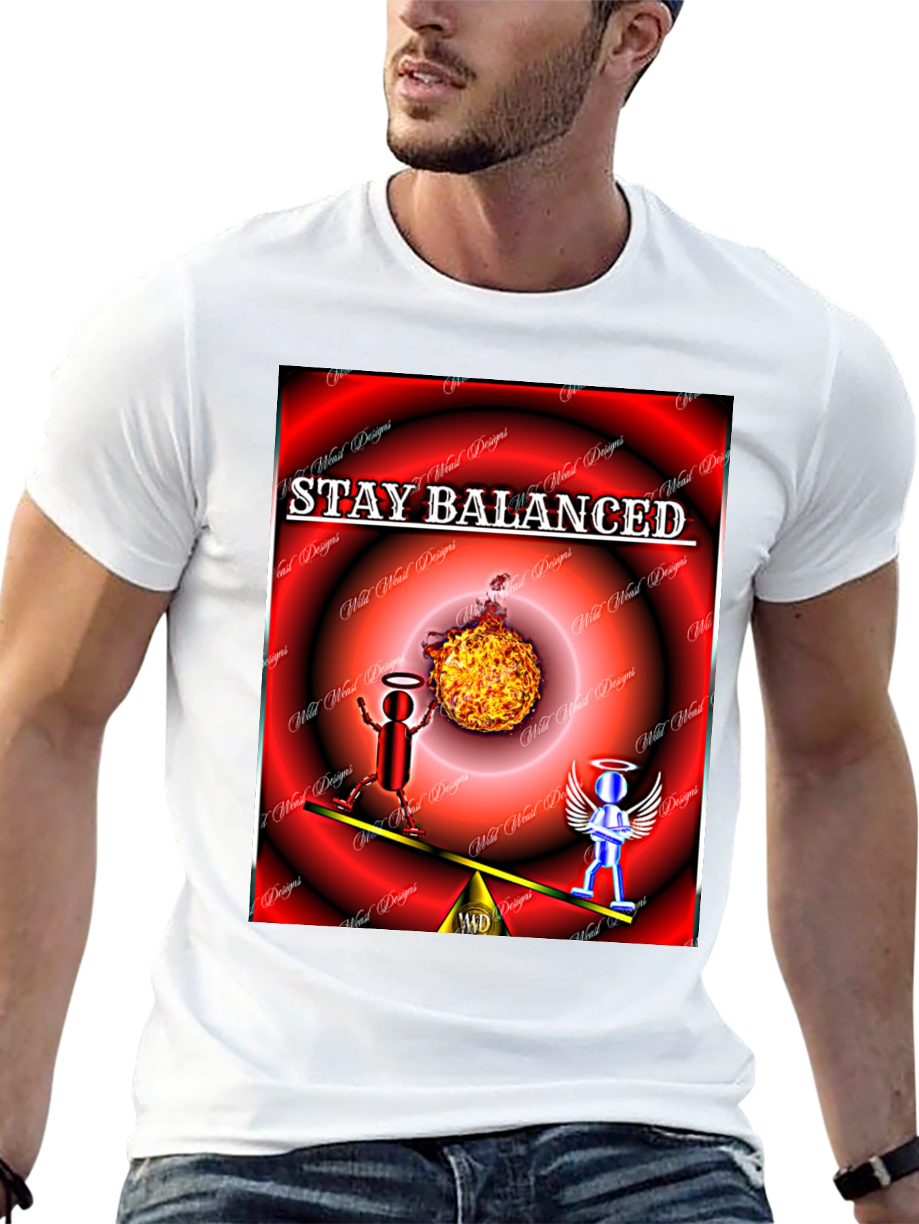 Stay Balanced Graphic T-Shirt