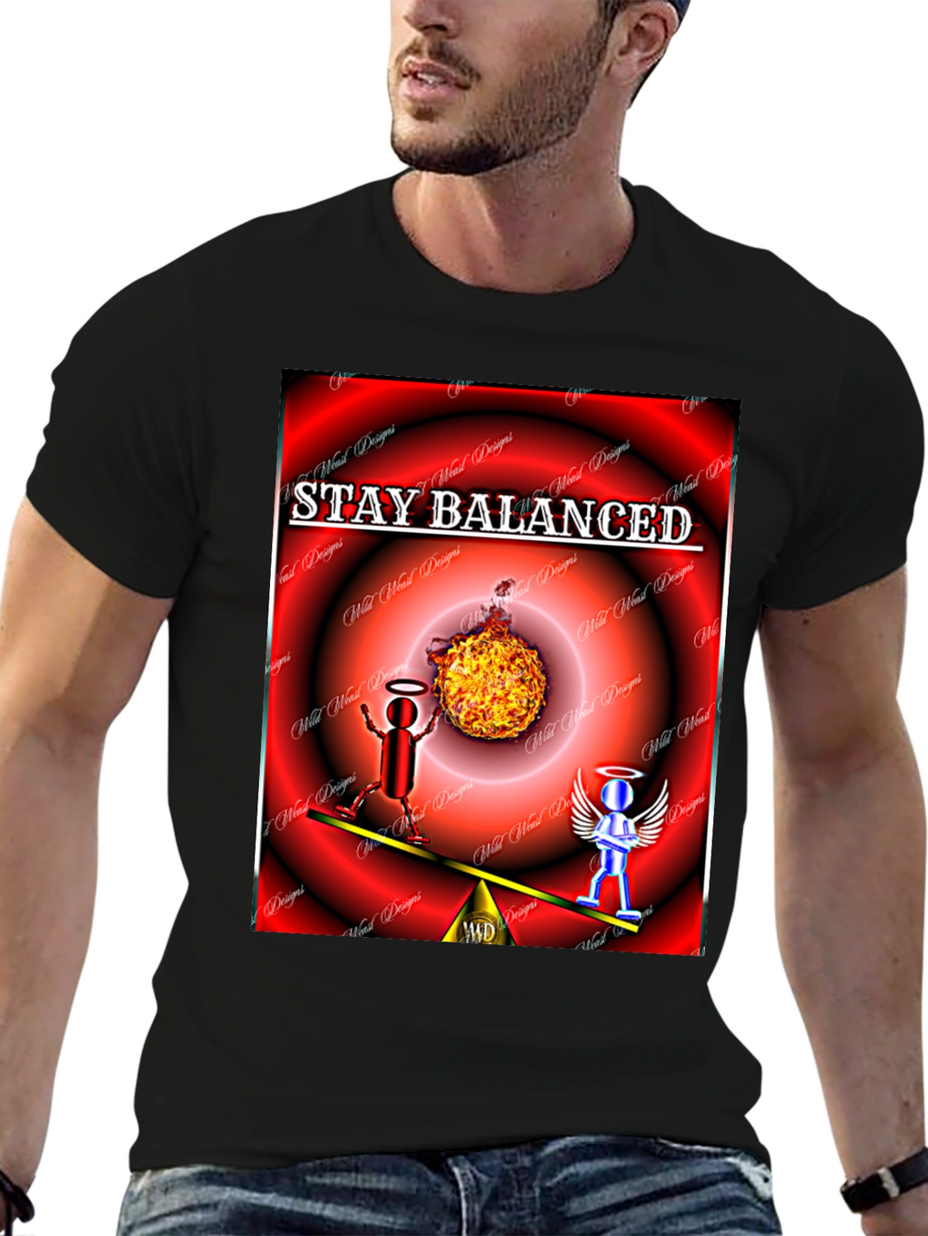 Stay Balanced Graphic T-Shirt
