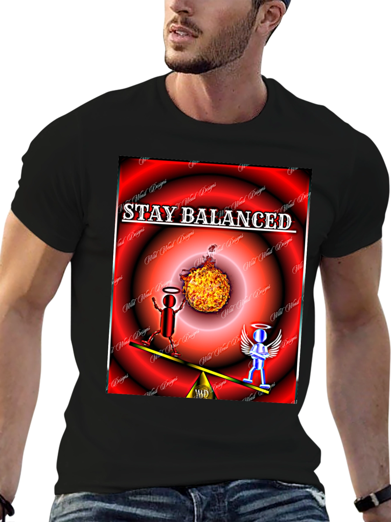 Stay Balanced Graphic T-Shirt