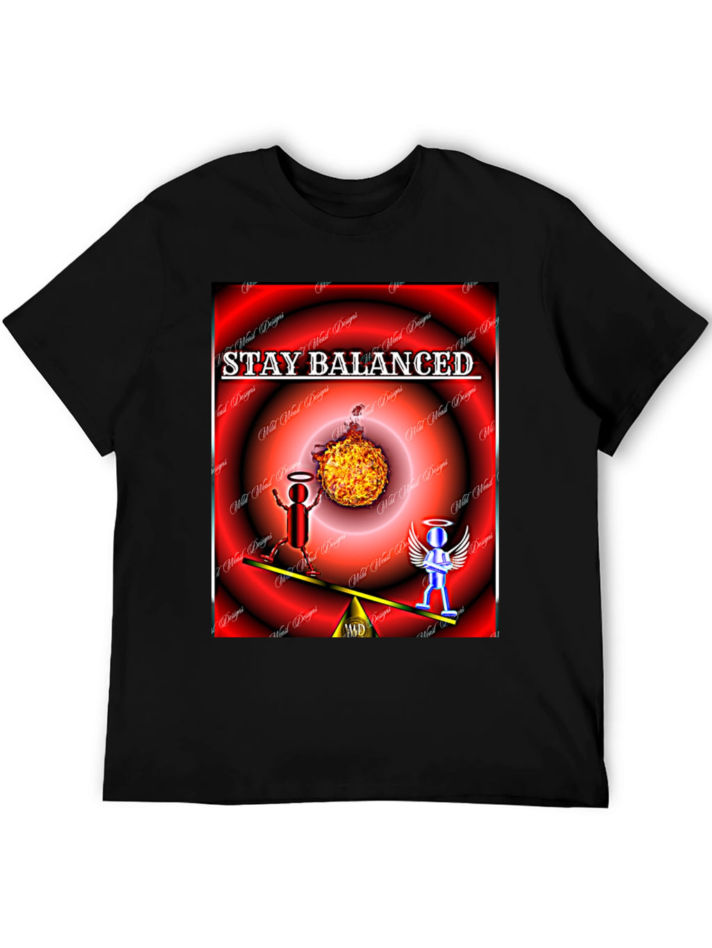 Stay Balanced Graphic T-Shirt