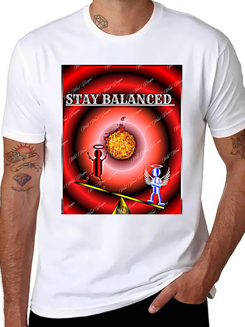 Stay Balanced Graphic T-Shirt