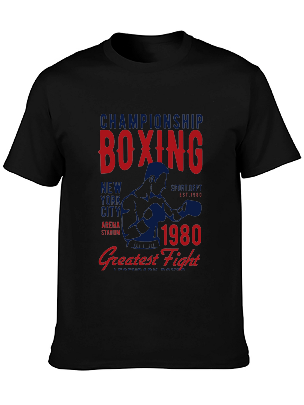 Boxing Championship 1980 Graphic T-Shirt