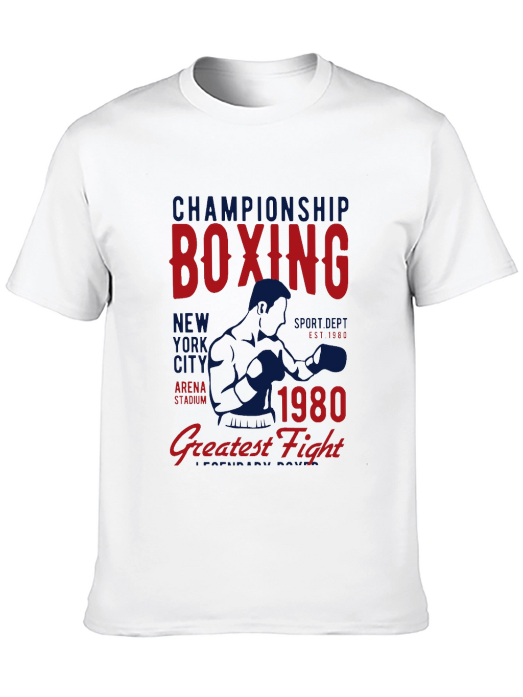 Boxing Championship 1980 Graphic T-Shirt