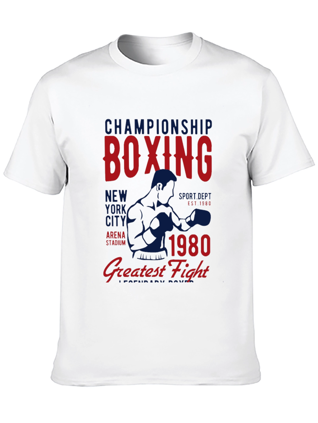 Boxing Championship 1980 Graphic T-Shirt