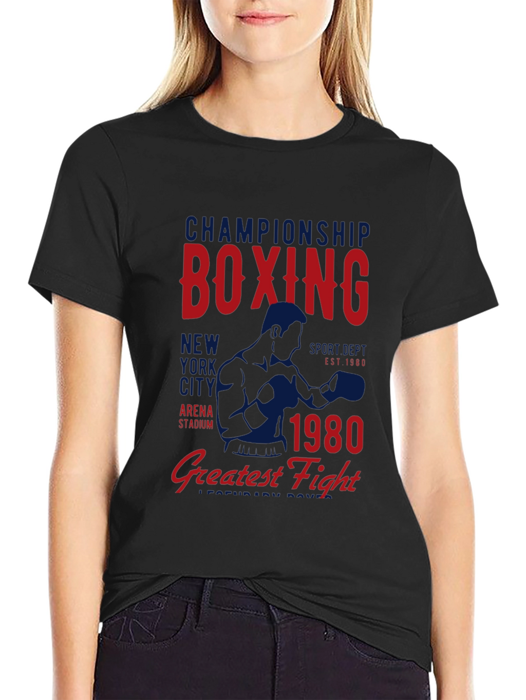 Boxing Championship 1980 Graphic T-Shirt