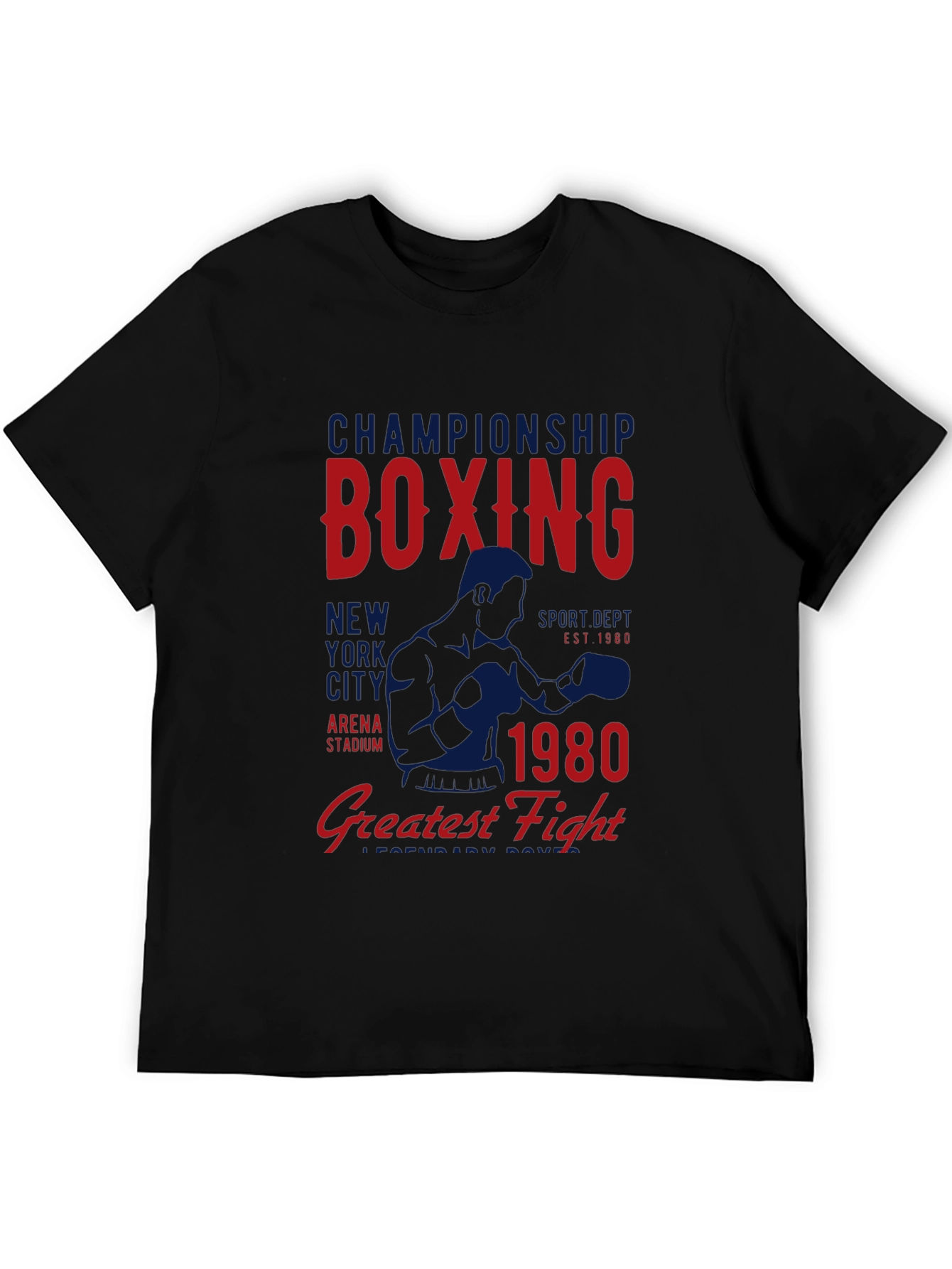 Boxing Championship 1980 Graphic T-Shirt