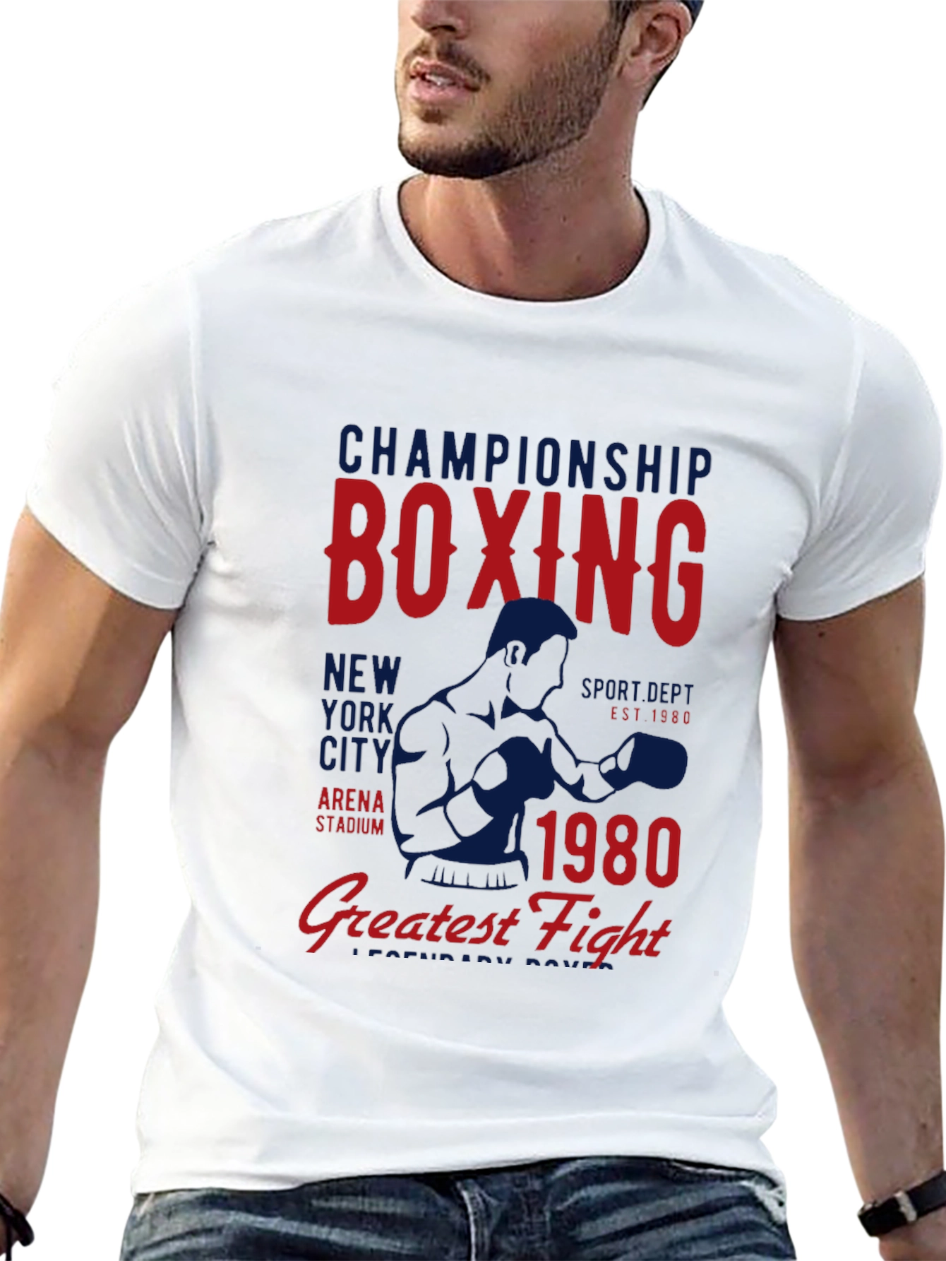 Boxing Championship 1980 Graphic T-Shirt