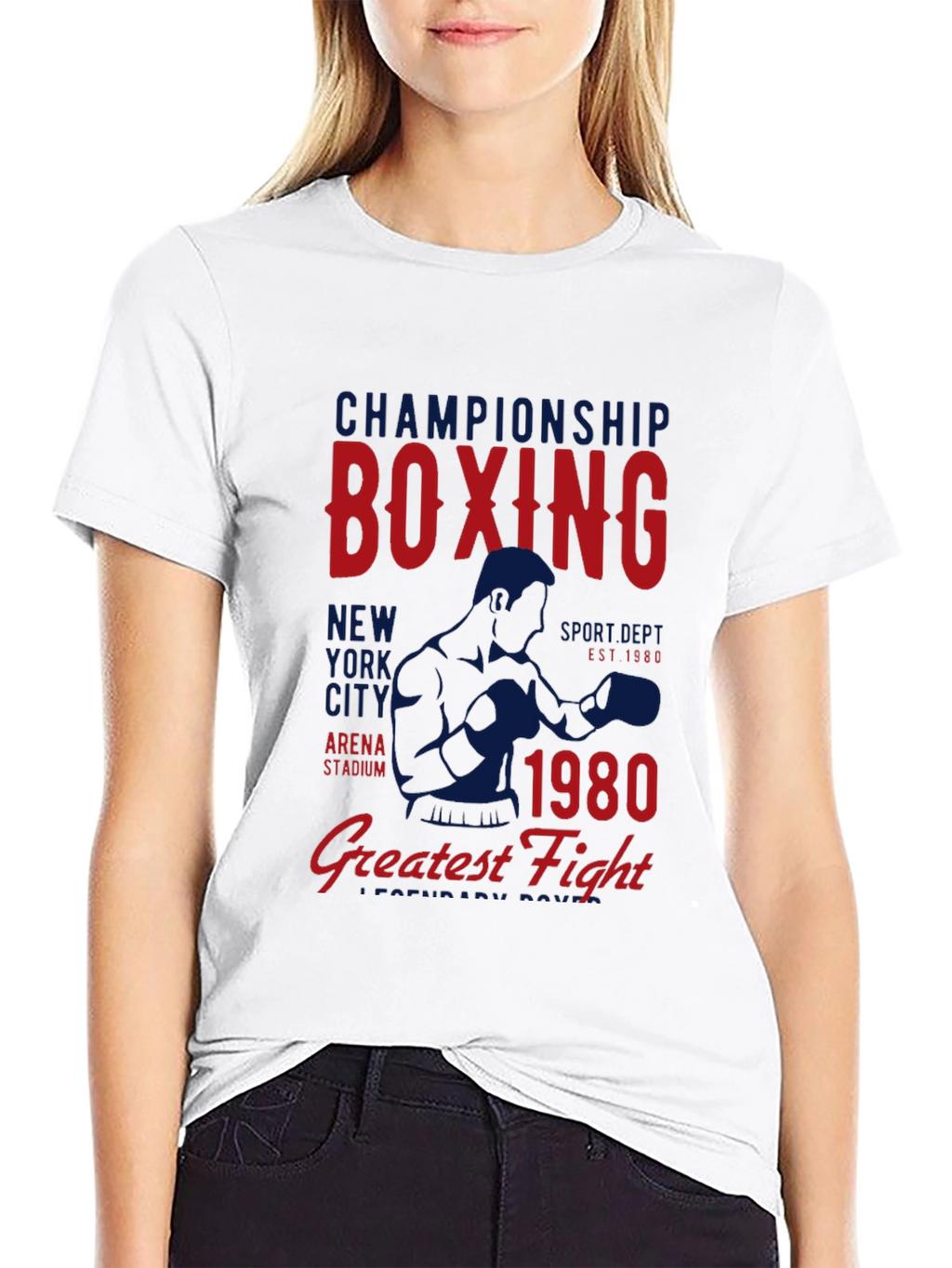 Boxing Championship 1980 Graphic T-Shirt