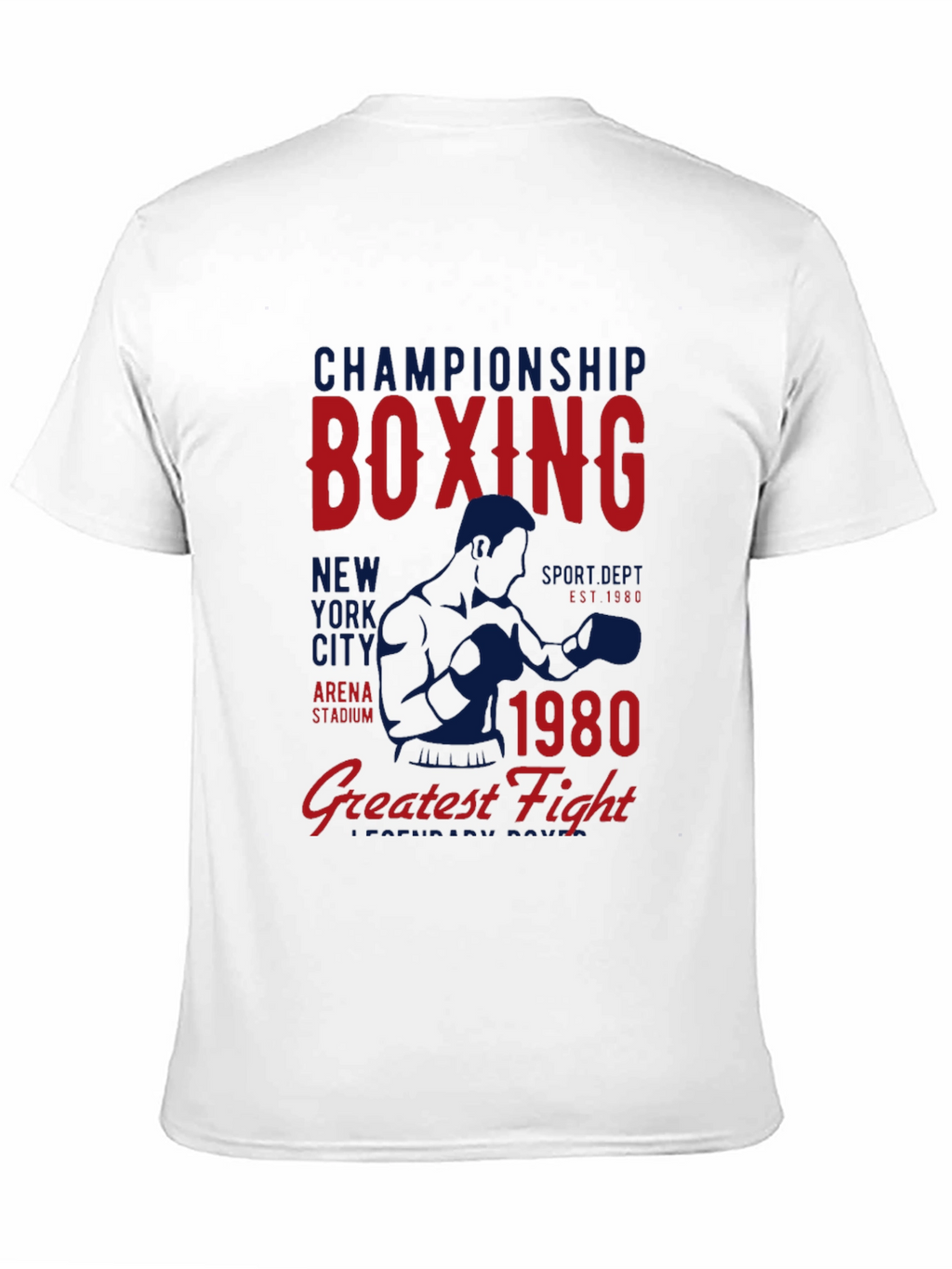 Boxing Championship 1980 Graphic T-Shirt