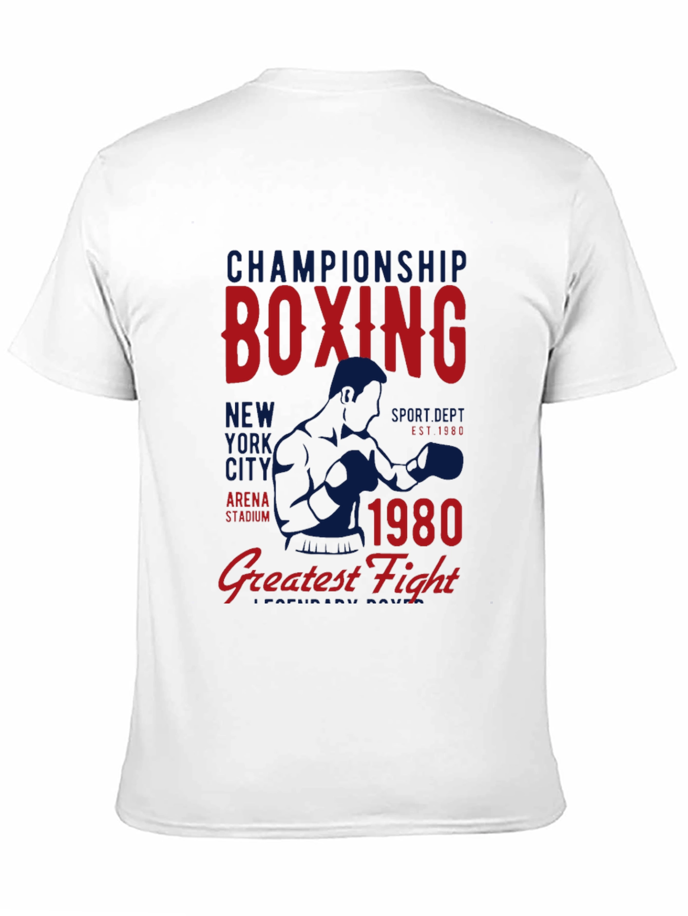 Boxing Championship 1980 Graphic T-Shirt