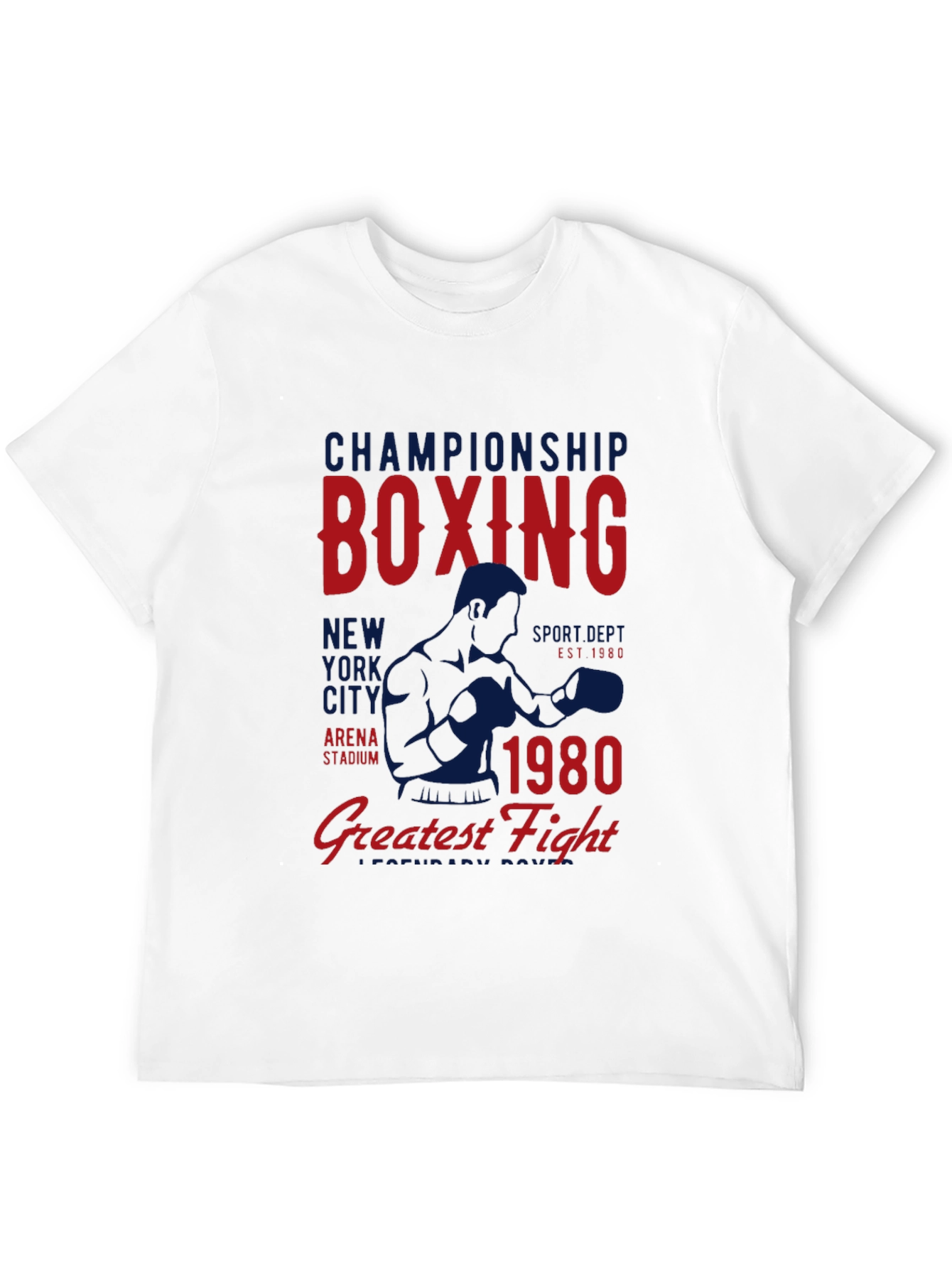 Boxing Championship 1980 Graphic T-Shirt