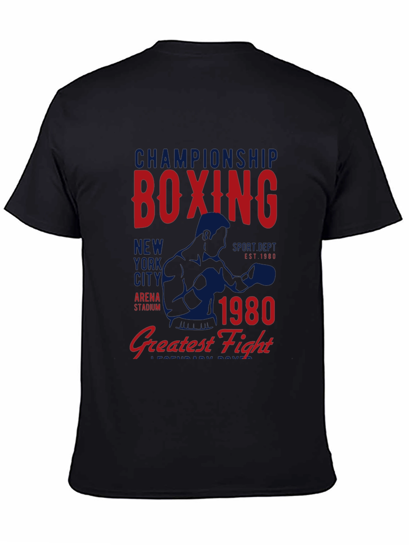 Boxing Championship 1980 Graphic T-Shirt