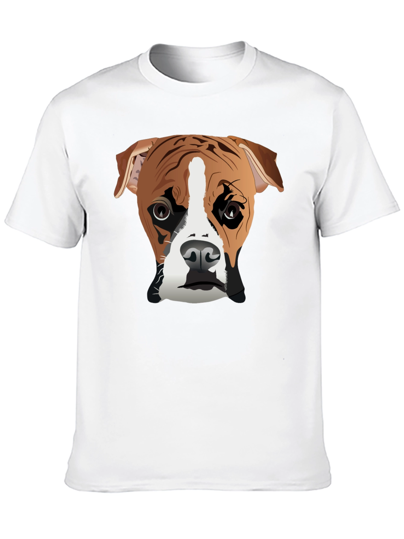 Boxer Dog Graphic Tee - Cool Canine Style