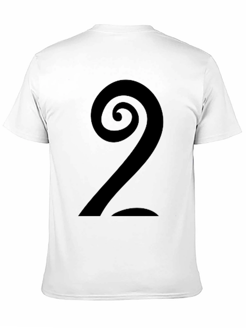Spiral Number 2 Graphic Tee - Cool Casual Style