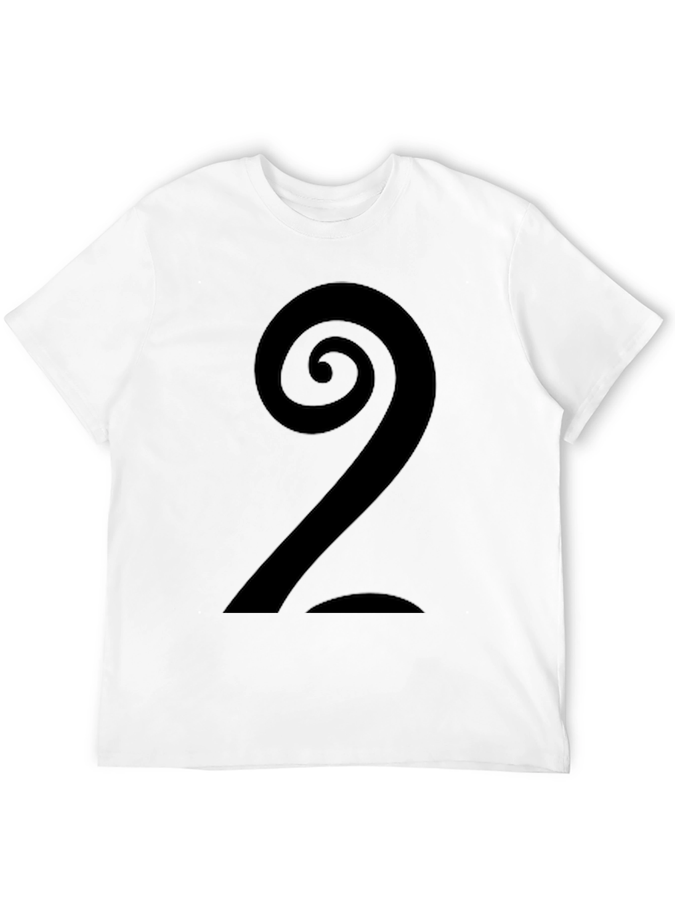 Spiral Number 2 Graphic Tee - Cool Casual Style