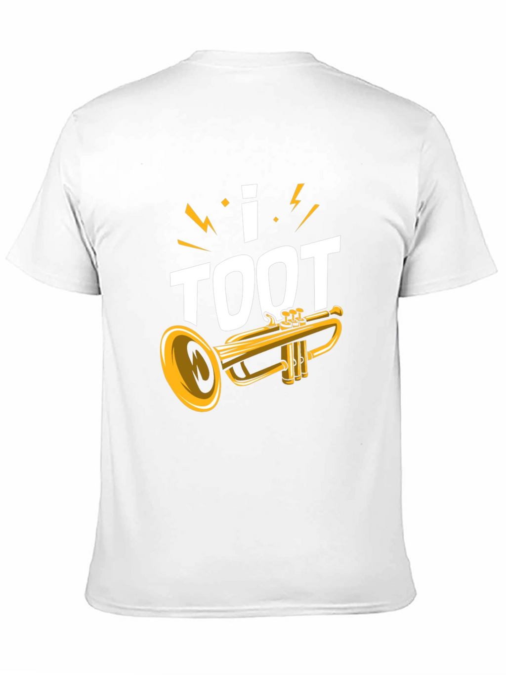 I Toot Trumpet Black T-Shirt