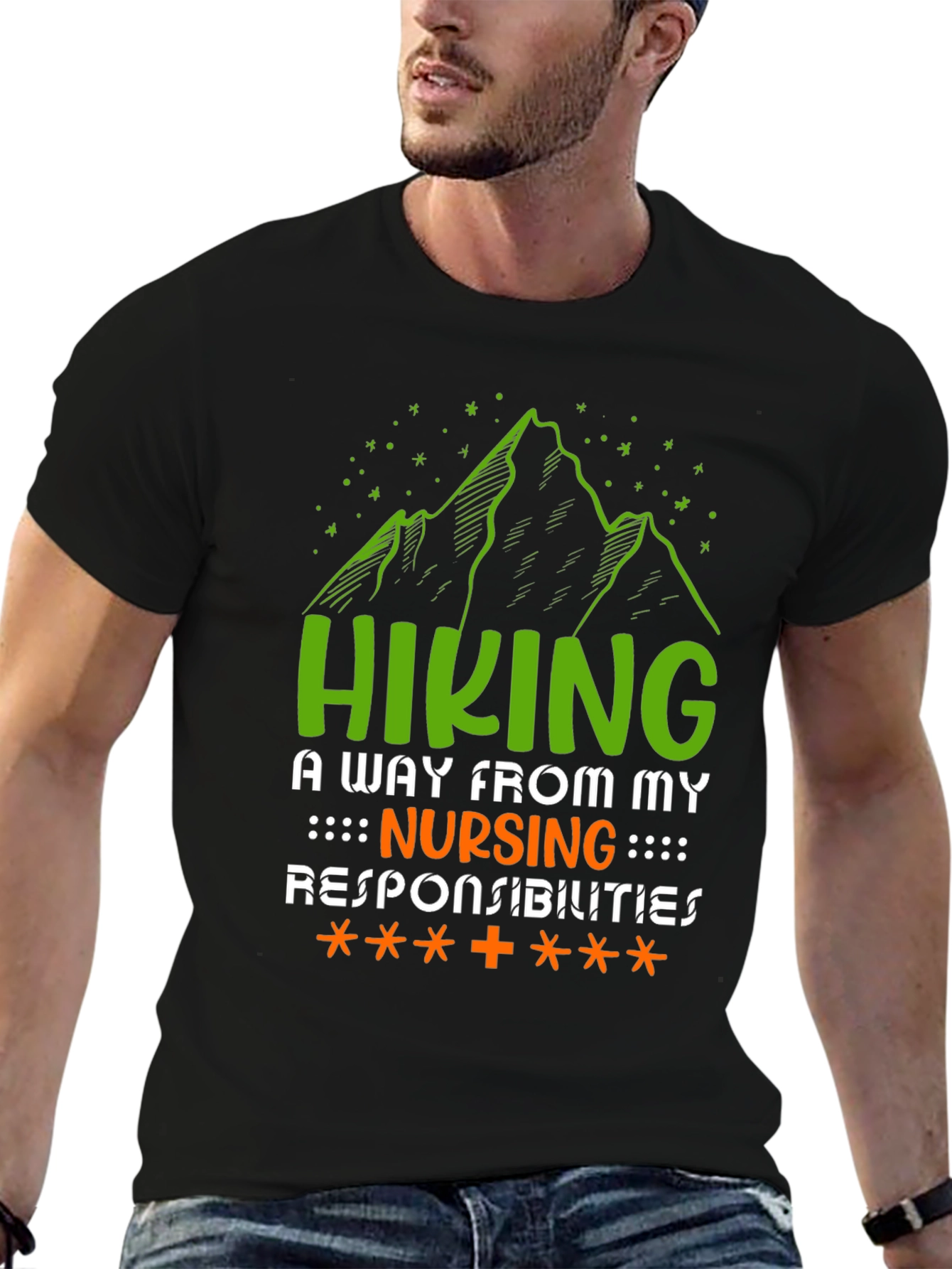 Hiking Nursing Responsibilities T-Shirt