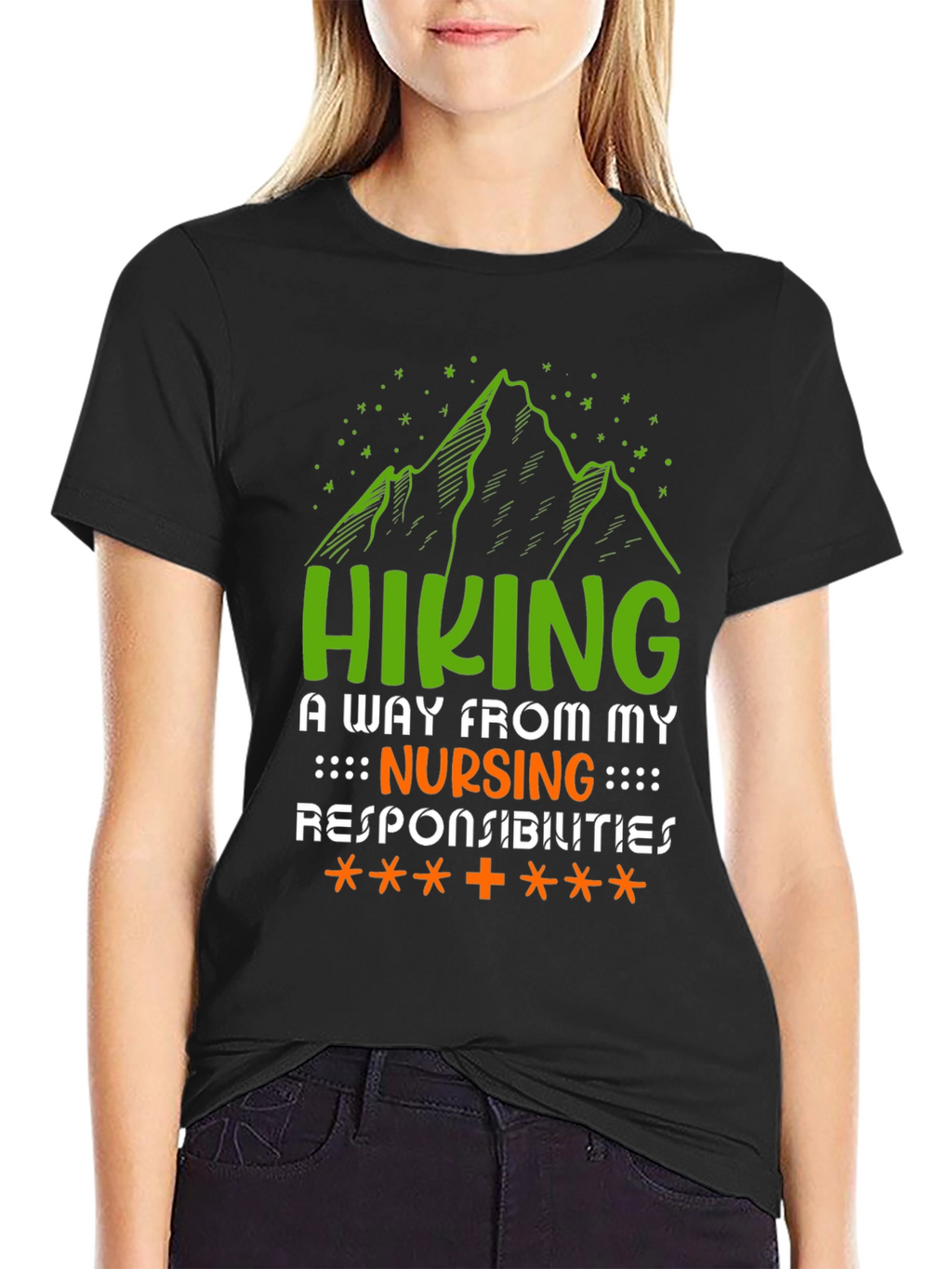 Hiking Nursing Responsibilities T-Shirt