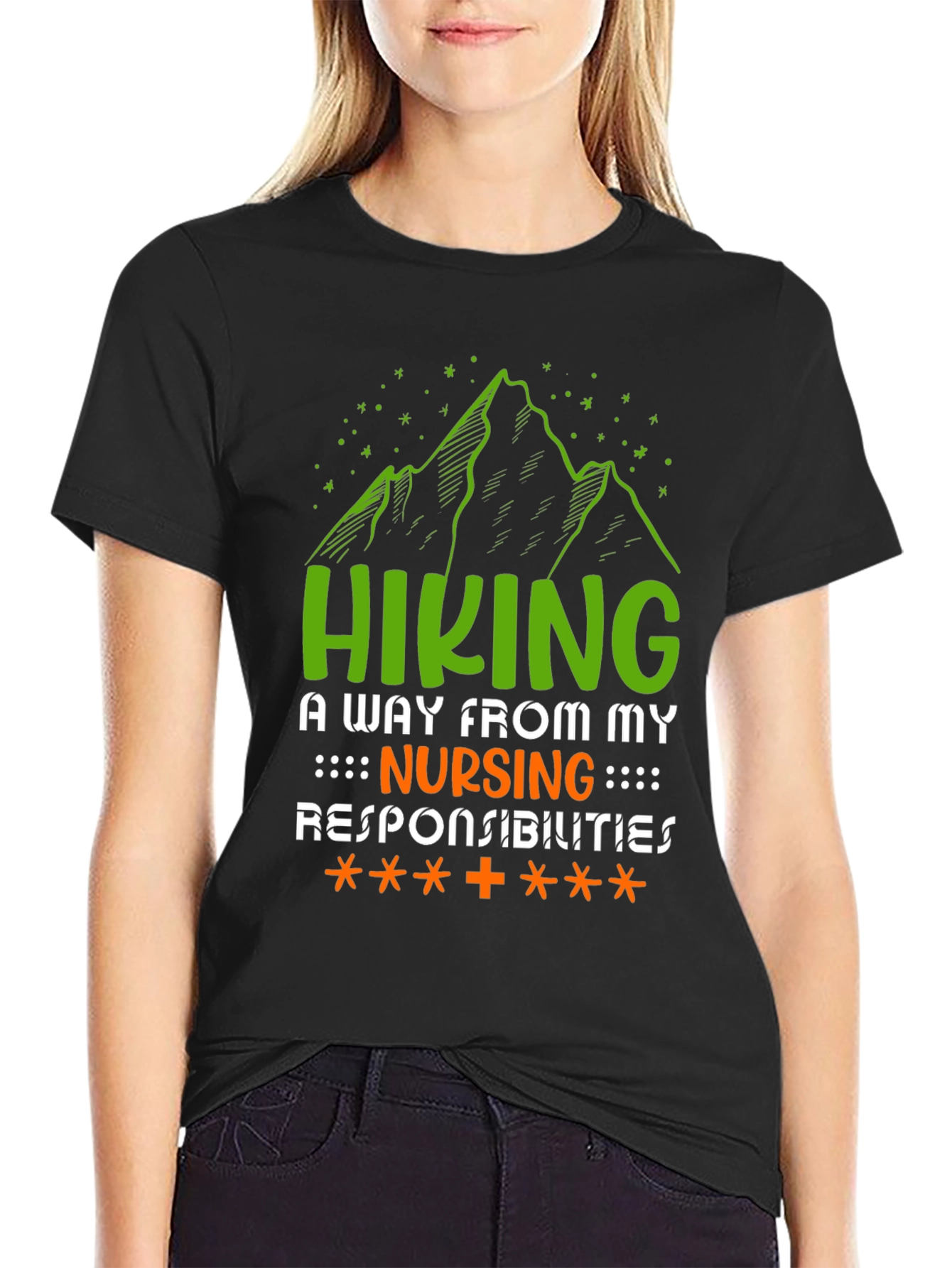 Hiking Nursing Responsibilities T-Shirt