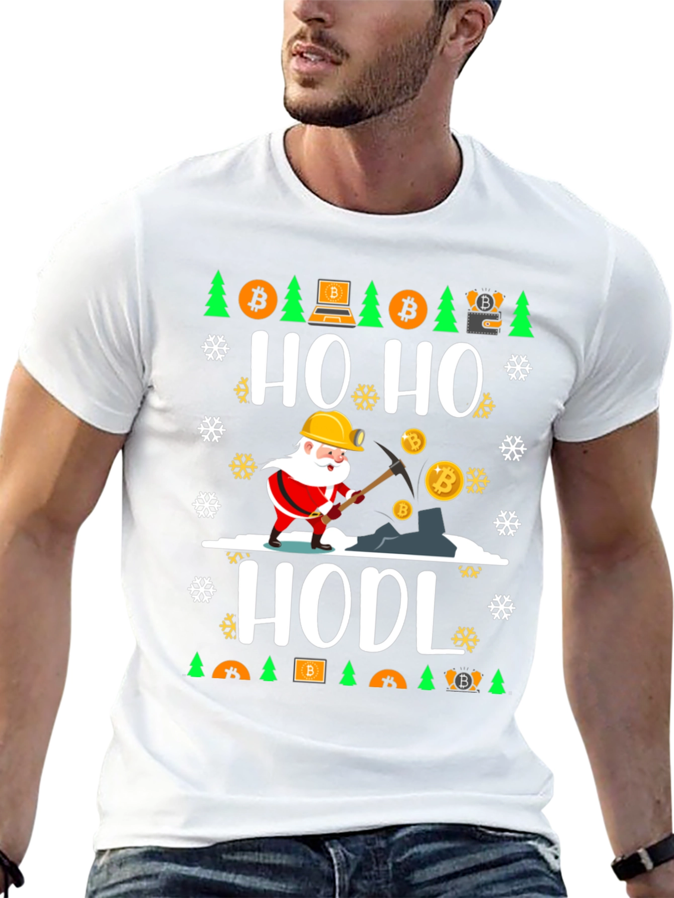 Bitcoin HODL Ho Ho Holiday Tee