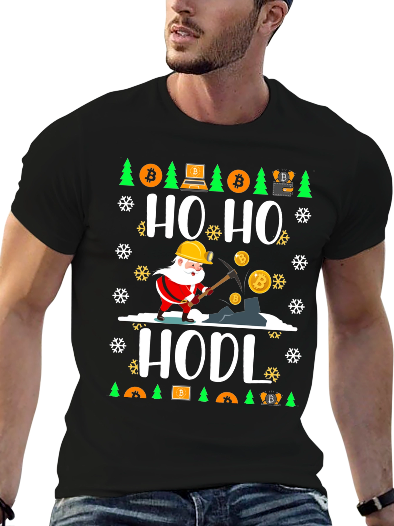 Bitcoin HODL Ho Ho Holiday Tee