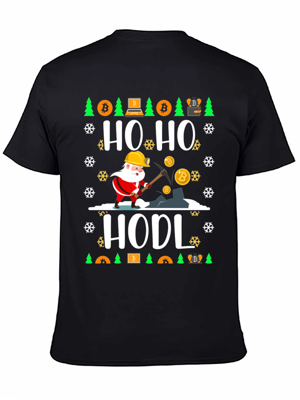 Bitcoin HODL Ho Ho Holiday Tee