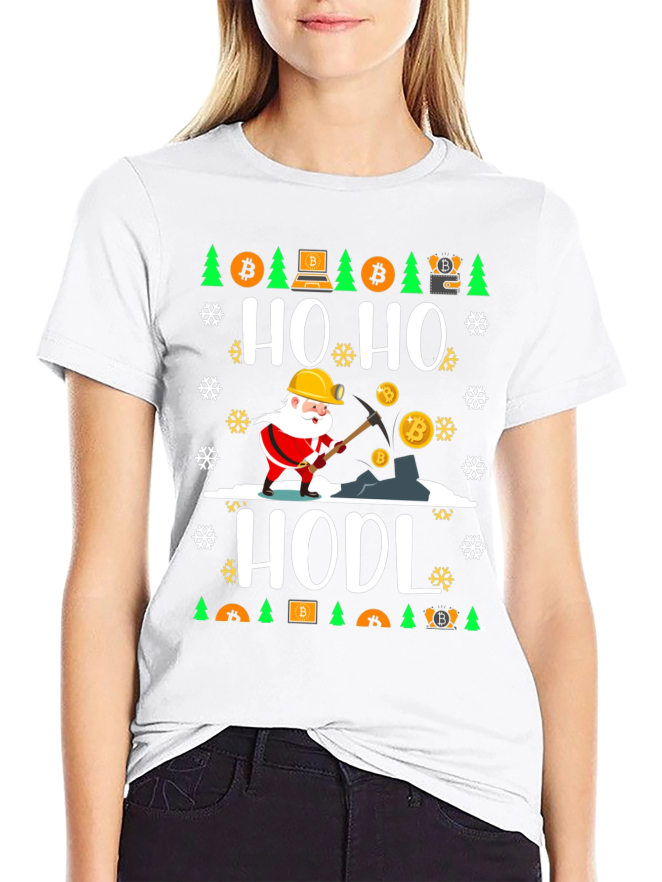 Bitcoin HODL Ho Ho Holiday Tee