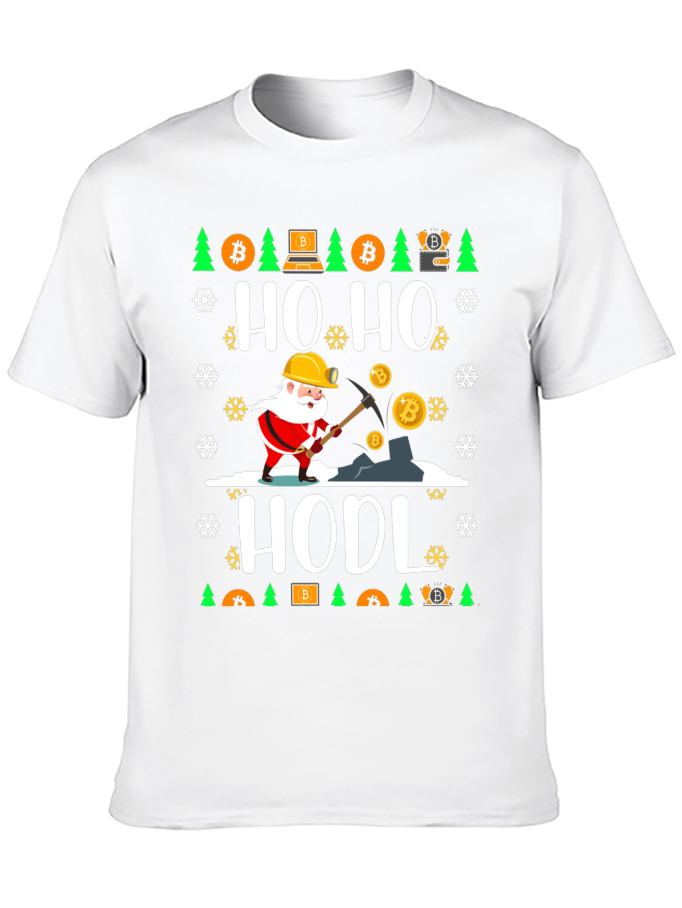 Bitcoin HODL Ho Ho Holiday Tee
