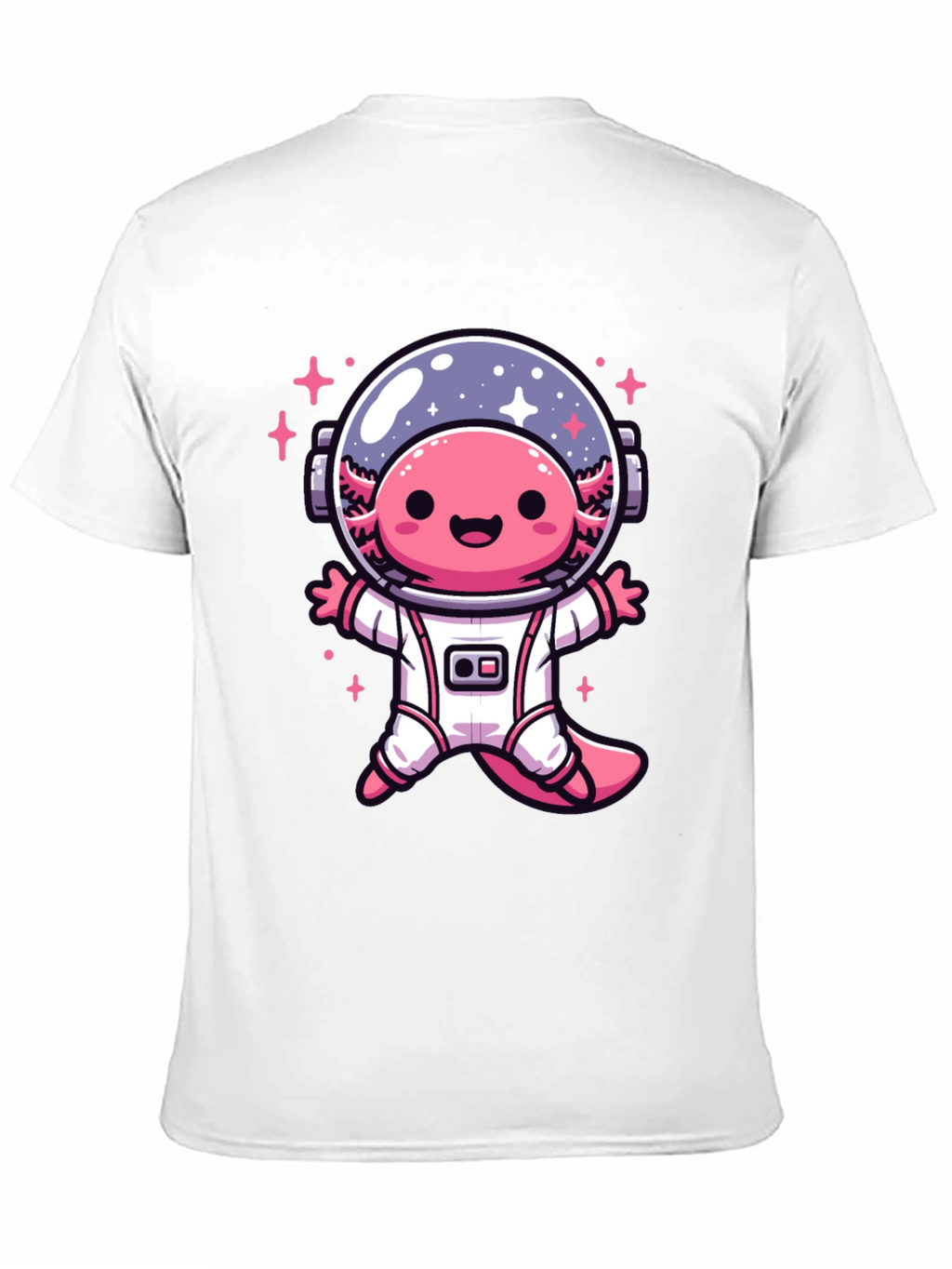 Axolotl Astronaut Graphic Tee - Space Cute