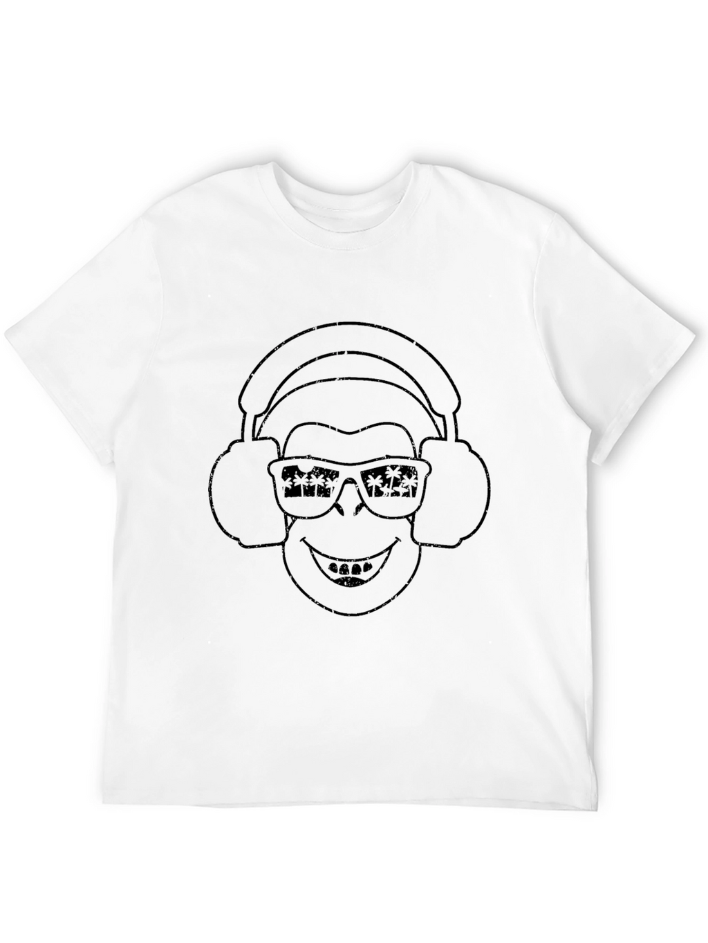 Cool Monkey Graphic Tee - Island Vibes