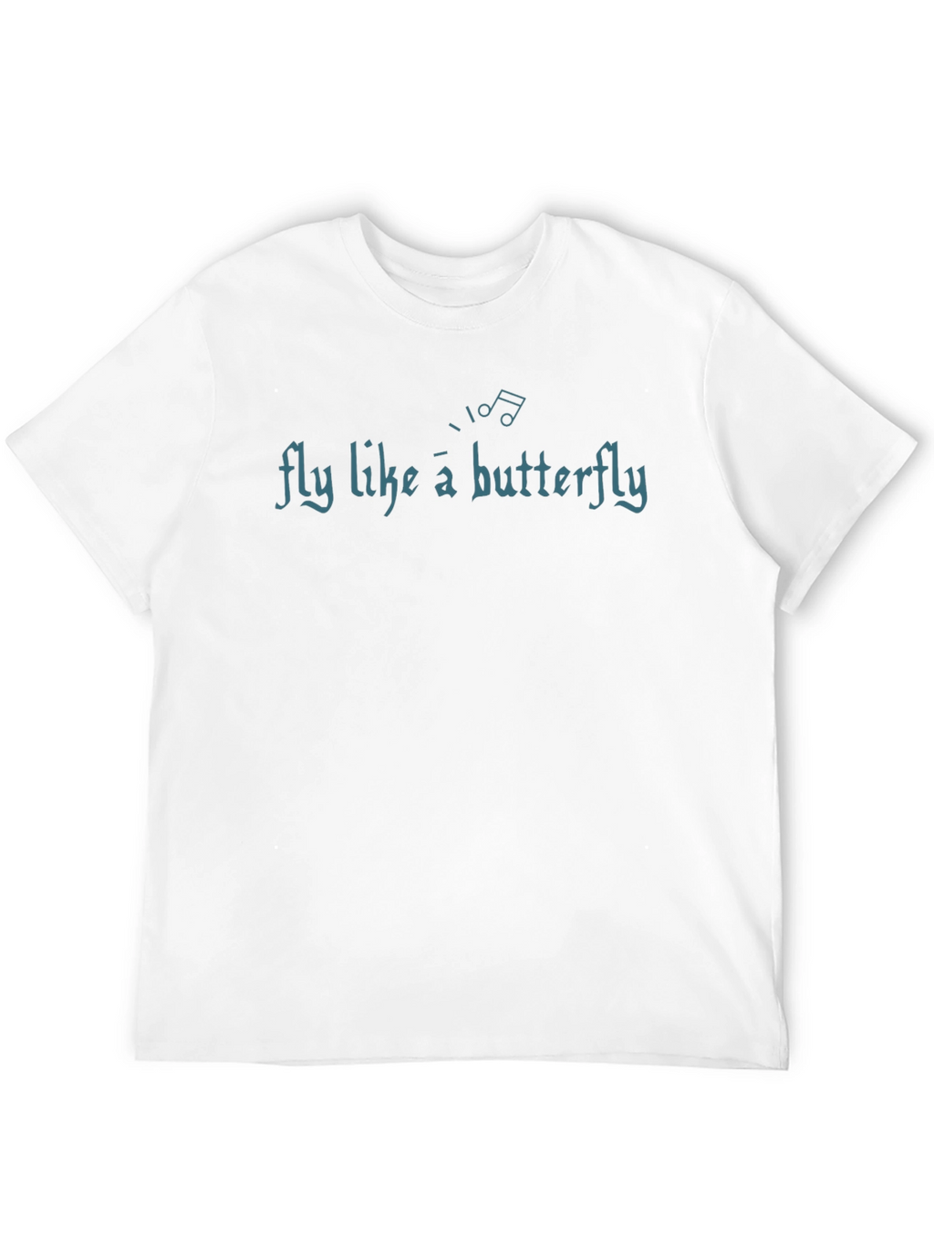 Fly Like A Butterfly Black Graphic Tee