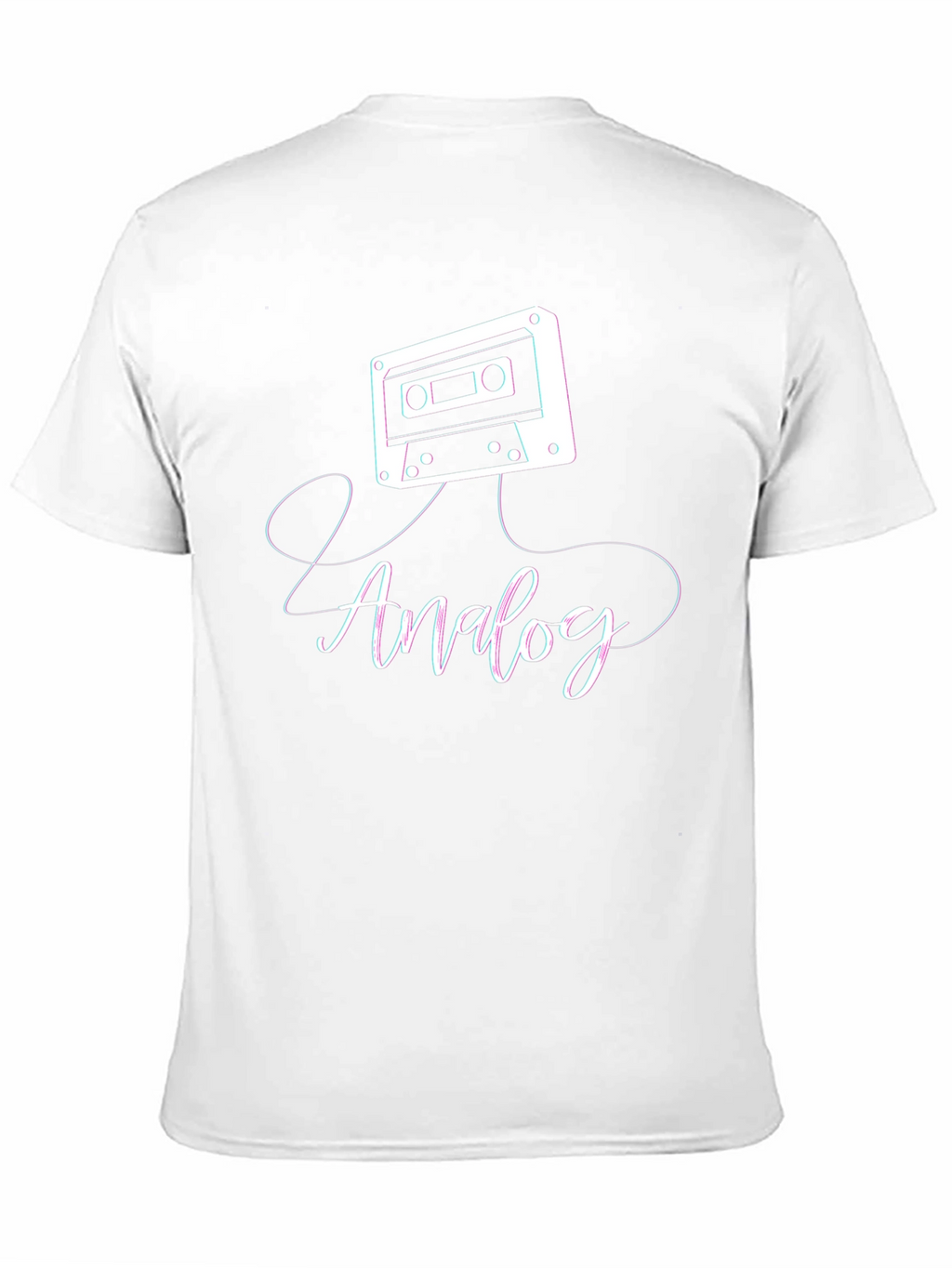 Retro Analog Cassette Tape Graphic T-Shirt
