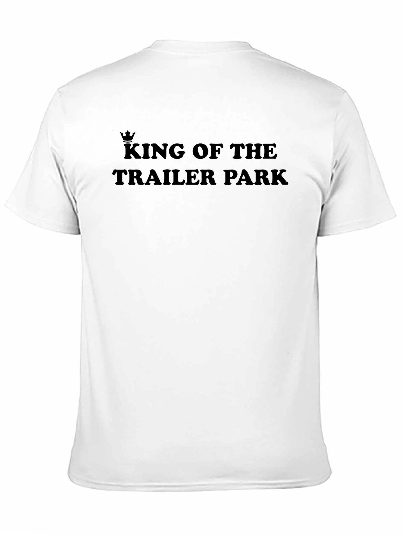 King of the Trailer Park Graphic Tee - Black