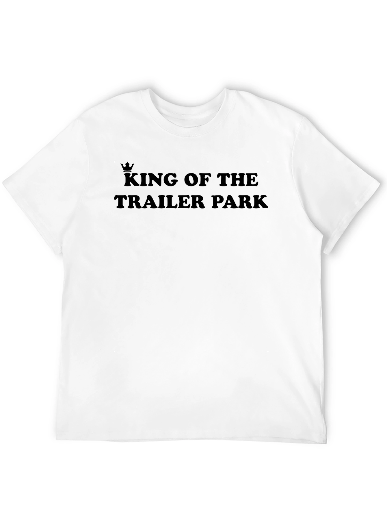 King of the Trailer Park Graphic Tee - Black