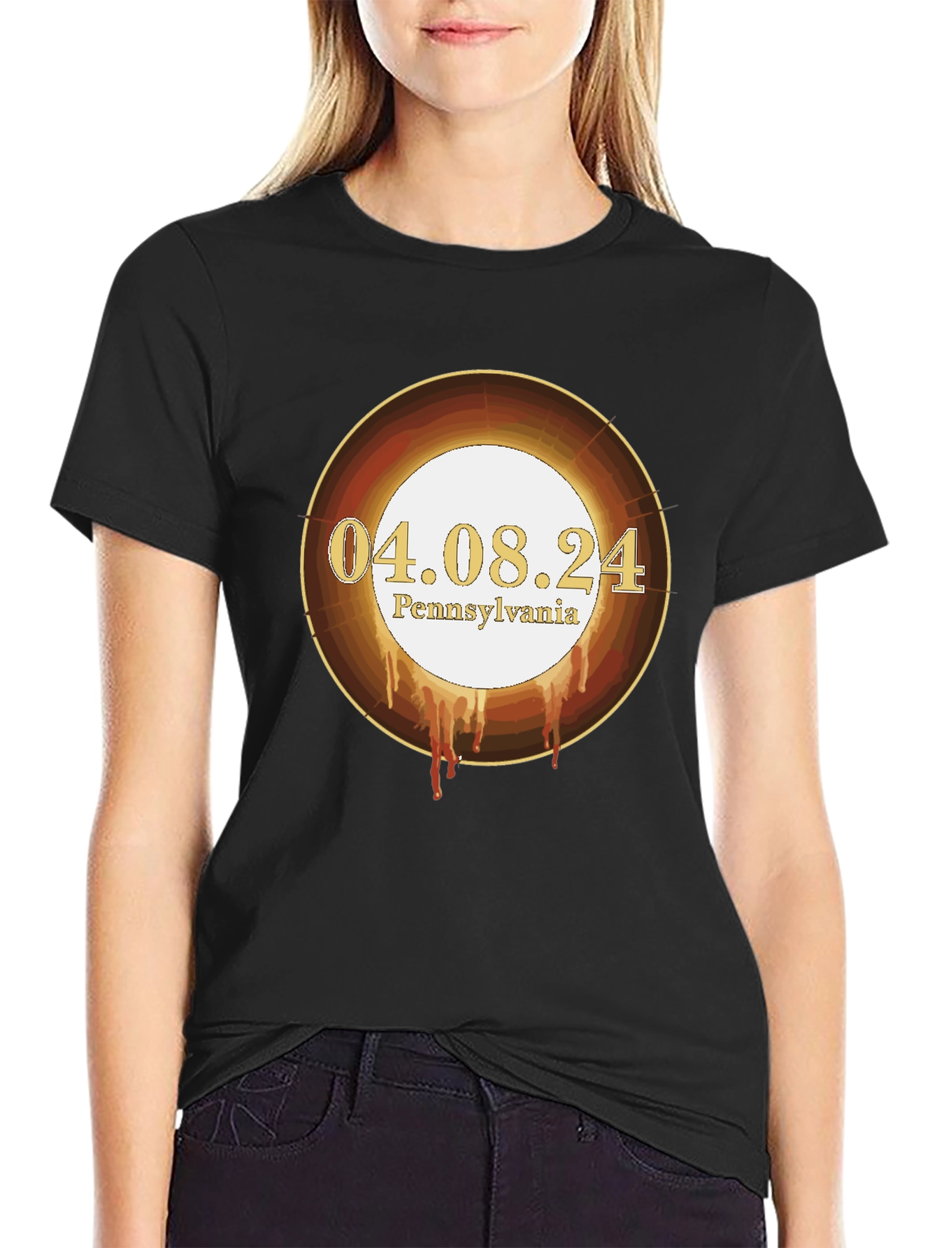 Total Solar Eclipse Pennsylvania 04.08.24 T-Shirt