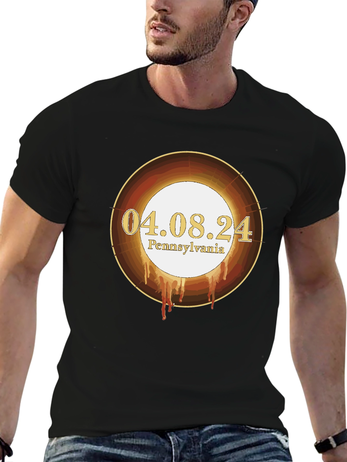 Total Solar Eclipse Pennsylvania 04.08.24 T-Shirt
