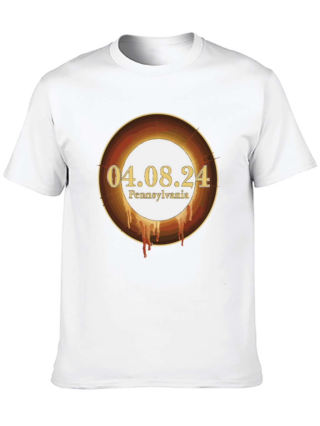 Total Solar Eclipse Pennsylvania 04.08.24 T-Shirt